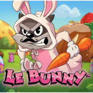 Le Bunny real money pokie at Caswino